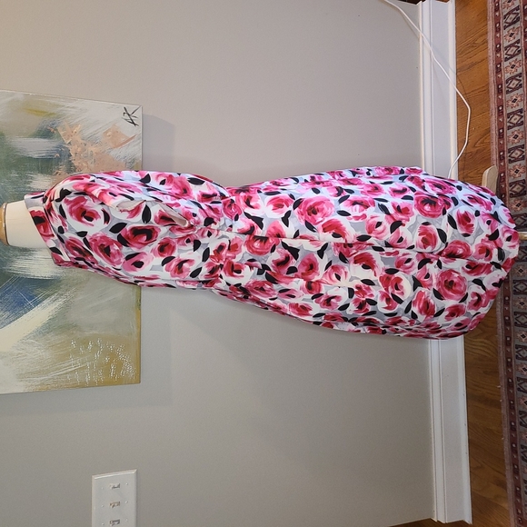 Kate Spade rosebud print shirt dress - Picture 4 of 6